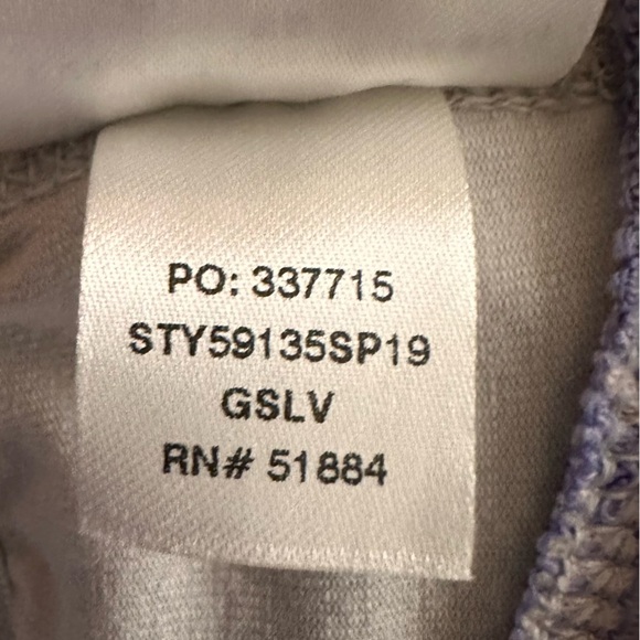 Patagonia Alpine Valley Dress Periwinkle Size Small Repair - Picture 8 of 9